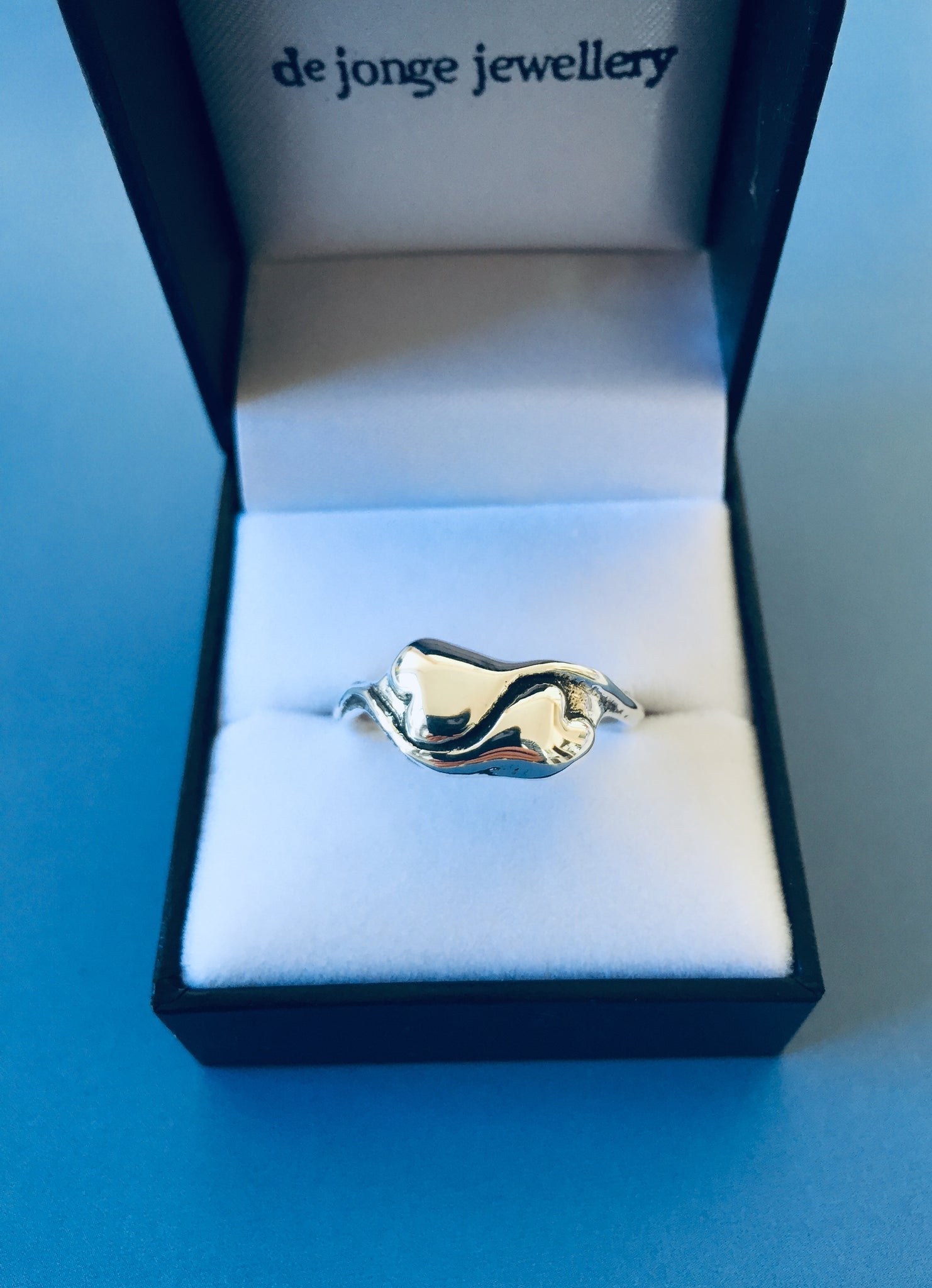 Entwined Hearts Ring (Sterling Silver)