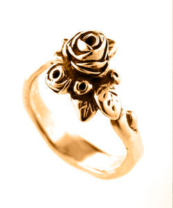 Flowering Hobart Rose Ring (18ct Rose Gold)