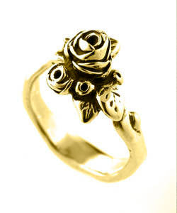 Flowering Hobart Rose Ring (18ct Gold)