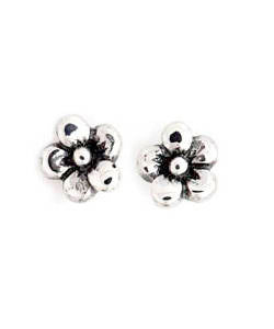 Forget me not Earrings Silver De Jonge Jewellery