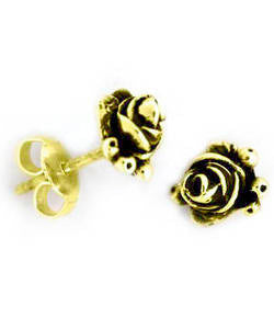 Hobart Rose Bud Earrings (18ct Gold)