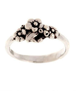 Small Cluster Forget-me-not Ring (Silver)