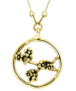 Spring Blossom Pendant (18ct Gold)