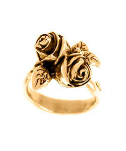 Twin Hobart Rose Ring (18ct Rose Gold)